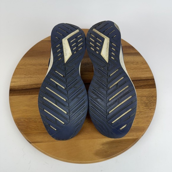 Mens Brooks Levitate 4 Blue Knit Athletic Running Sneakers Shoes Size 13 D GUC - Picture 8 of 9